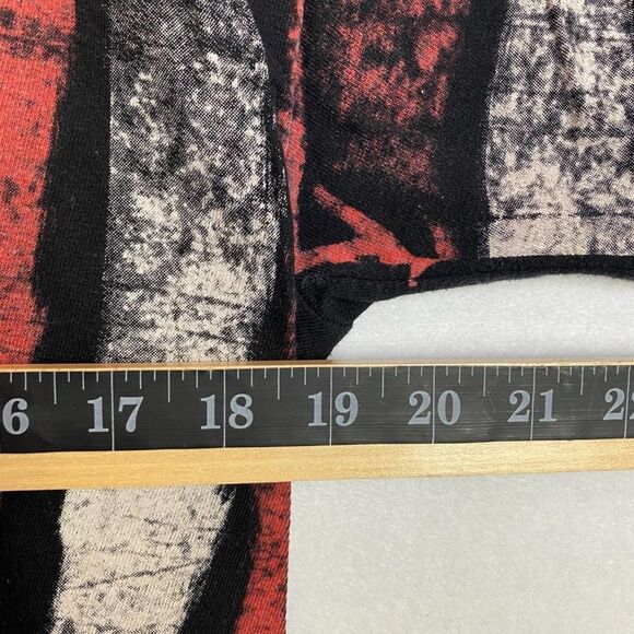 DOM It's About The Art American Flag Graphic T-Shirt Crew Neck Short Sleeve L - Picture 5 of 7